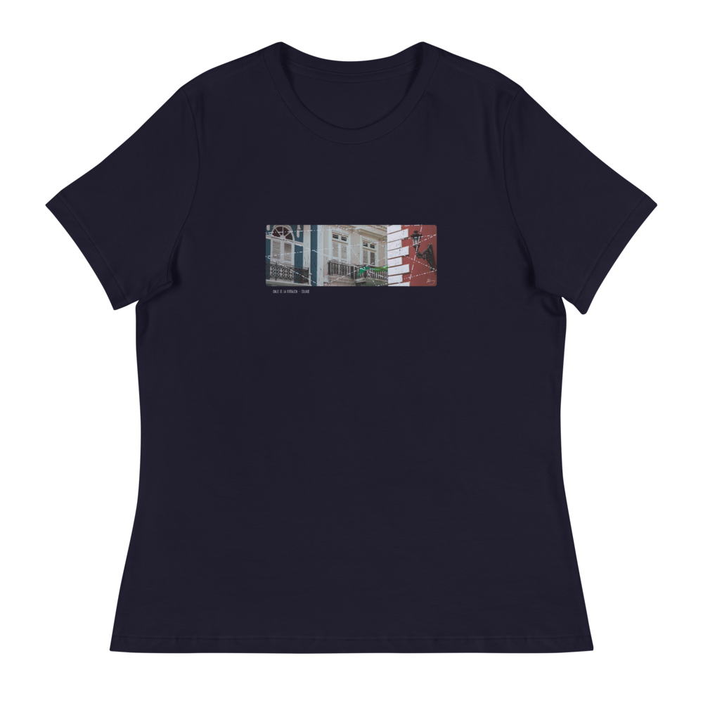 "CALLE DE LA FORTALEZA" - Women's Relaxed T-Shirt