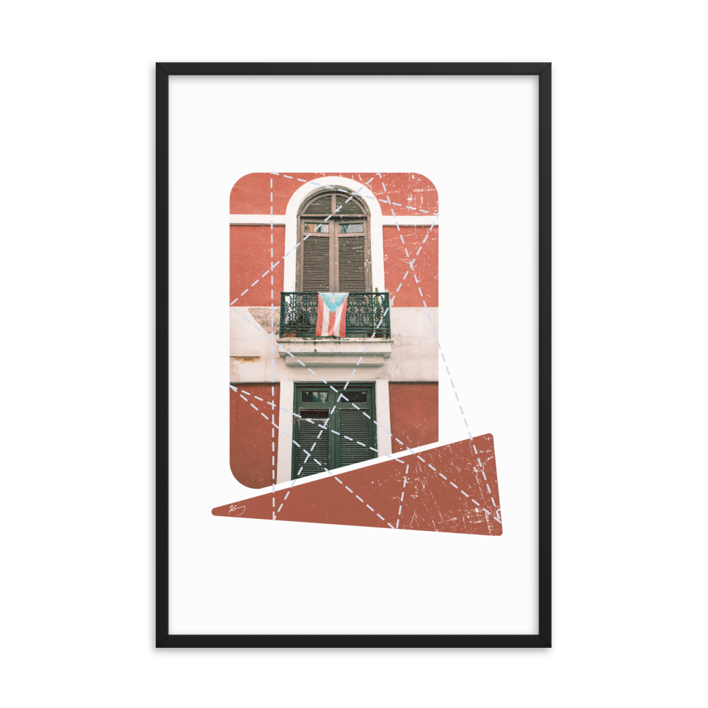 "LA MONOESTRELLADA"  - Framed poster