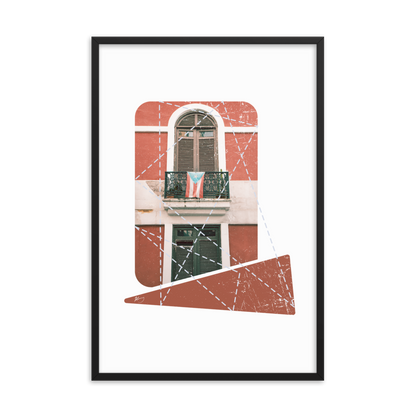 "LA MONOESTRELLADA"  - Framed poster