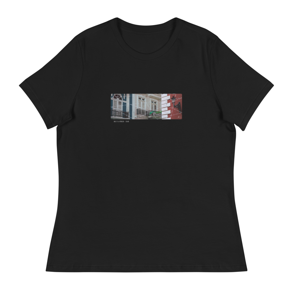 "CALLE DE LA FORTALEZA" - Women's Relaxed T-Shirt