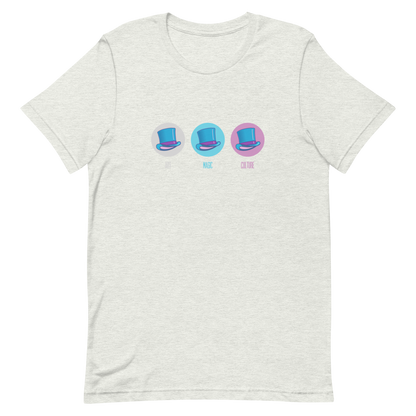 "THREE SELFS" - Short-Sleeve Unisex T-Shirt