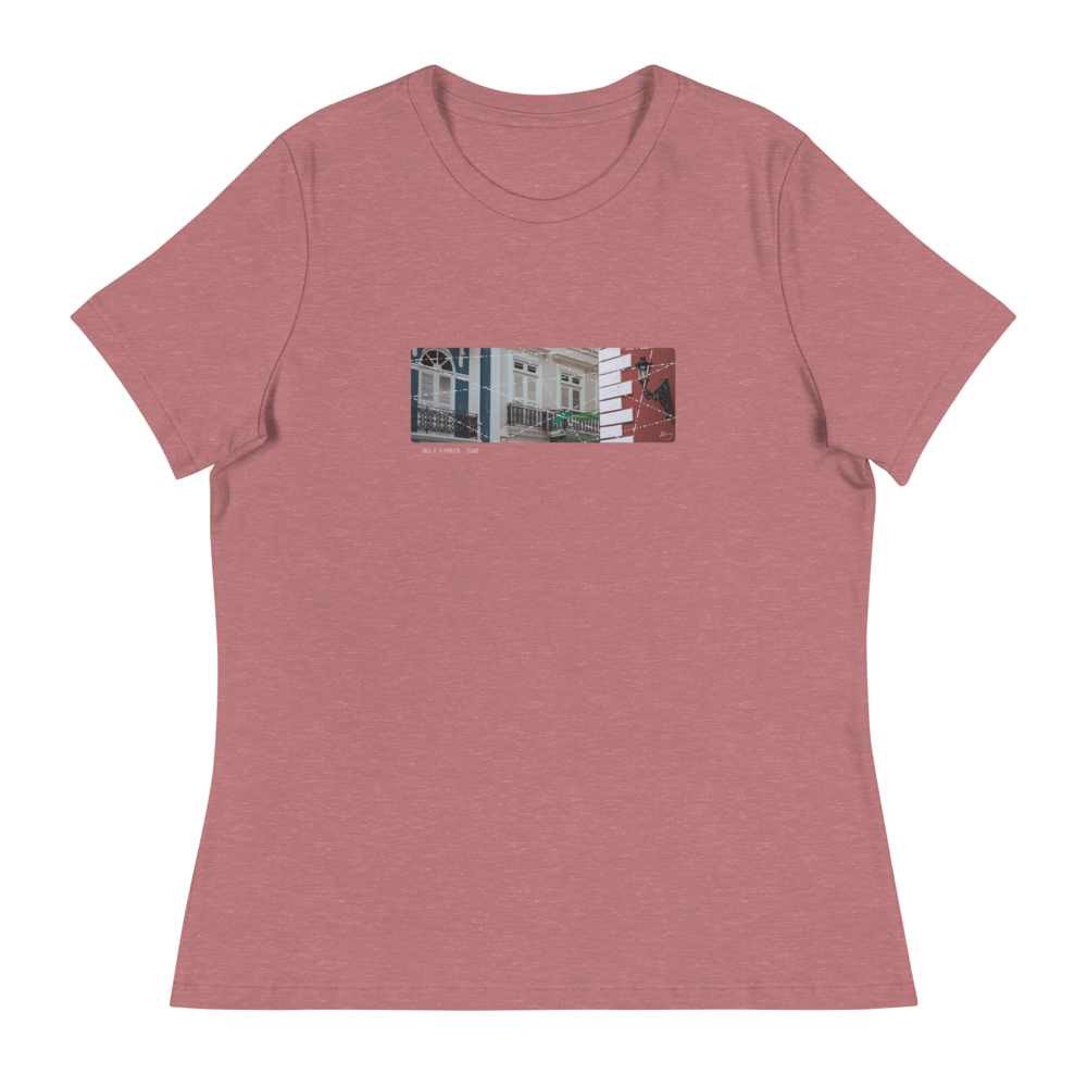 "CALLE DE LA FORTALEZA" - Women's Relaxed T-Shirt