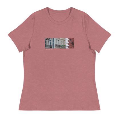 "CALLE DE LA FORTALEZA" - Women's Relaxed T-Shirt