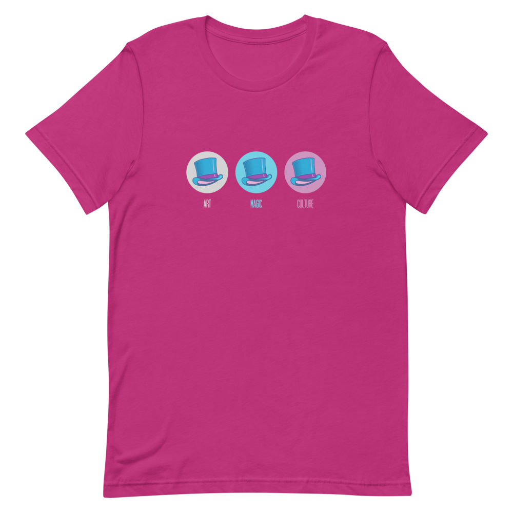 "THREE SELFS" - Short-Sleeve Unisex T-Shirt