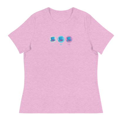 "THREE SELFS" - Women's Relaxed T-Shirt