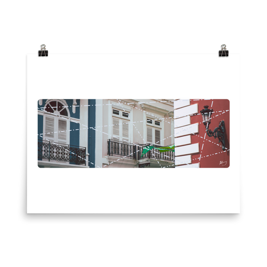 "CALLE DE LA FORTALEZA" - Poster