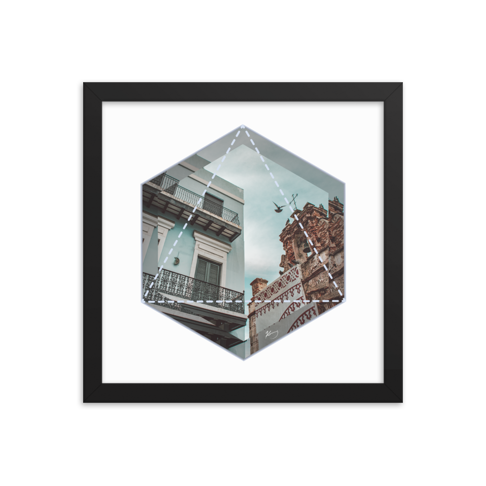 "DEL CRISTO" - Framed poster