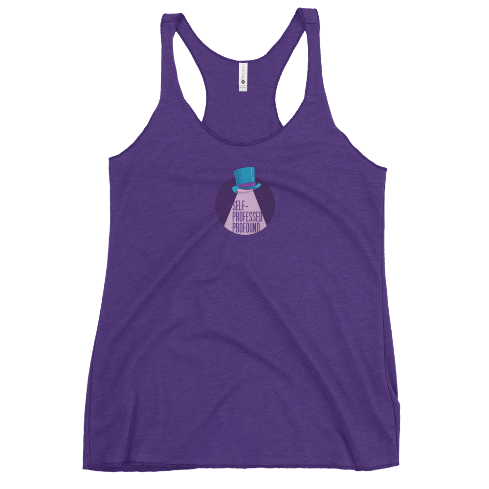 "PROFESSED LOGO" - Women's Racerback Tank