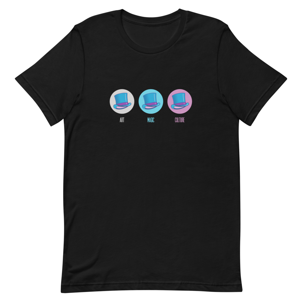 "THREE SELFS" - Short-Sleeve Unisex T-Shirt
