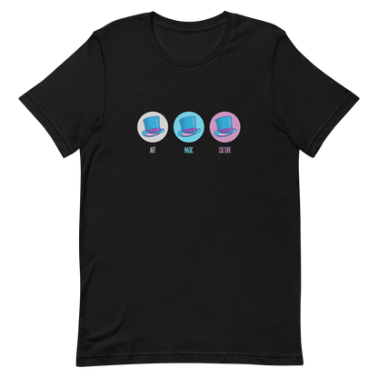 "THREE SELFS" - Short-Sleeve Unisex T-Shirt