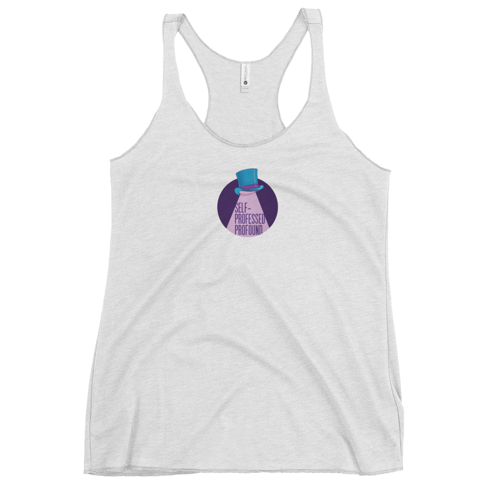 "PROFESSED LOGO" - Women's Racerback Tank