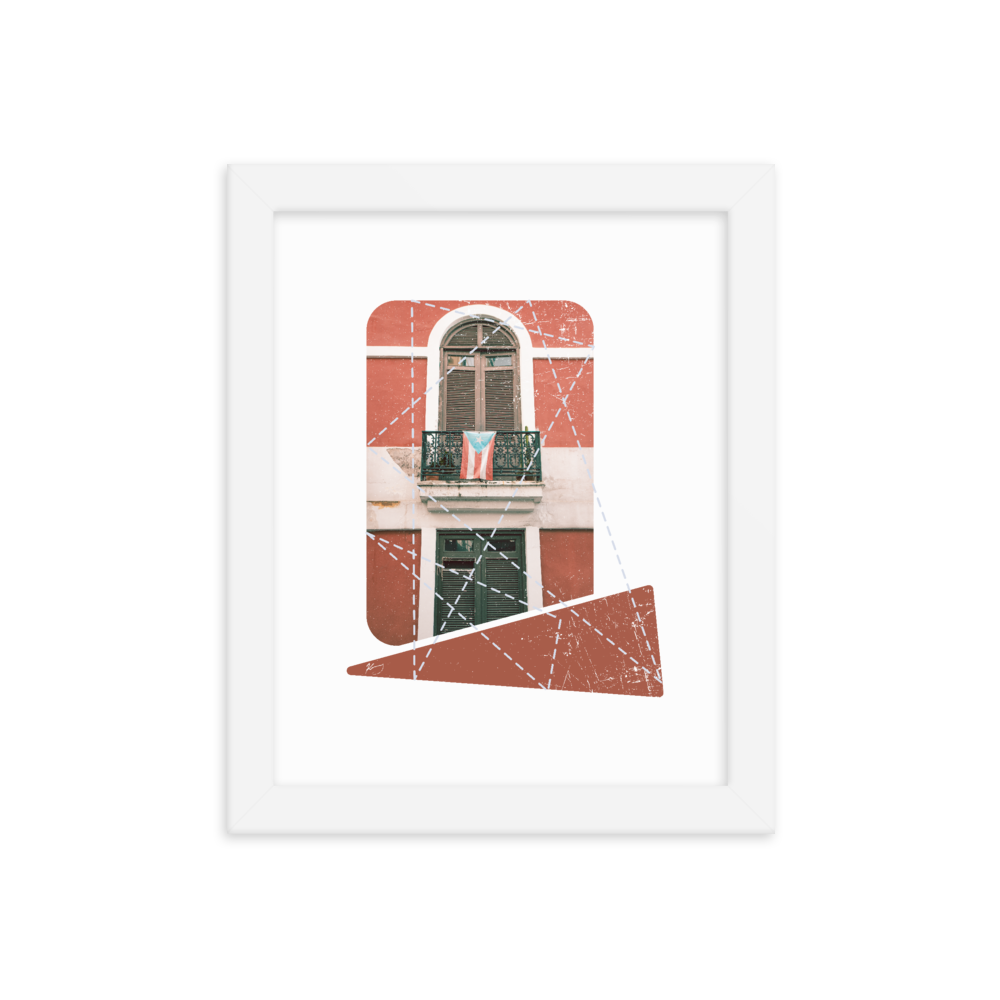 "LA MONOESTRELLADA"  - Framed poster