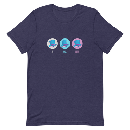 "THREE SELFS" - Short-Sleeve Unisex T-Shirt
