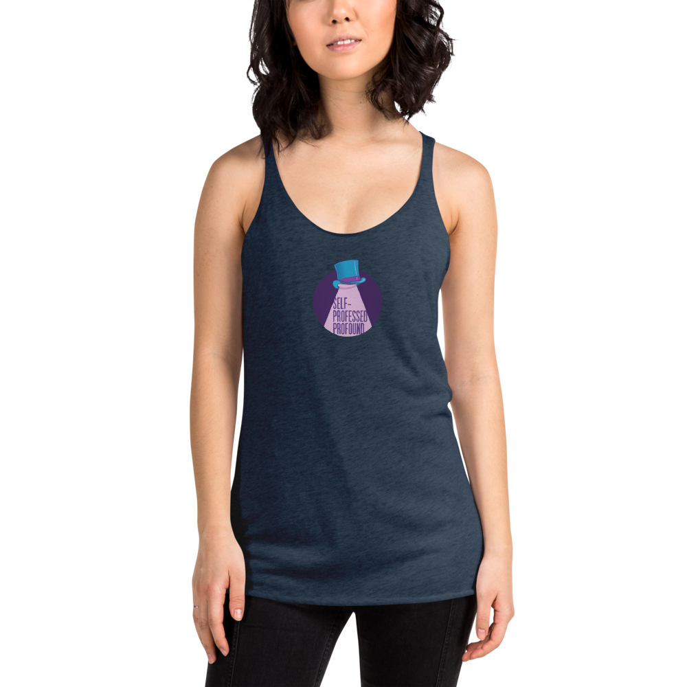 "PROFESSED LOGO" - Women's Racerback Tank