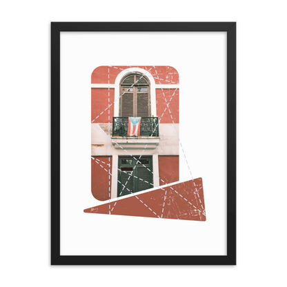 "LA MONOESTRELLADA"  - Framed poster