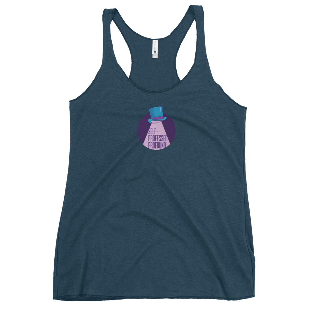 "PROFESSED LOGO" - Women's Racerback Tank