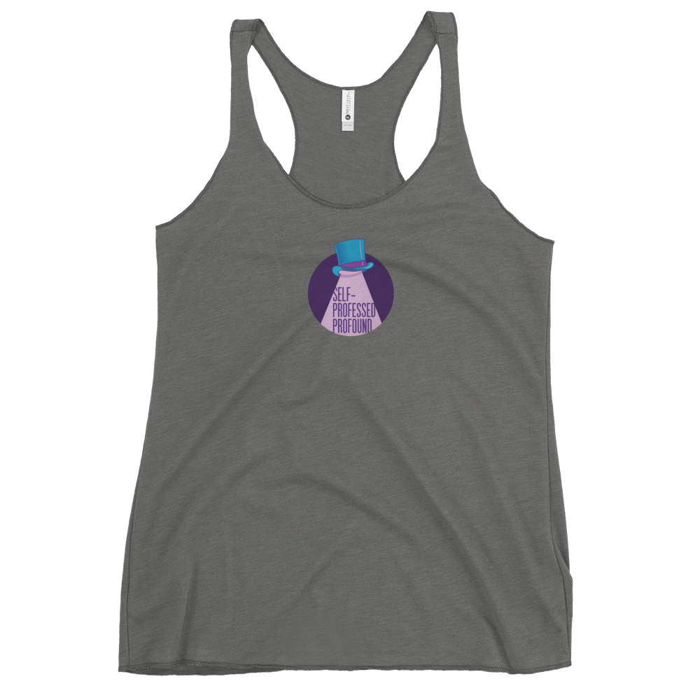 "PROFESSED LOGO" - Women's Racerback Tank