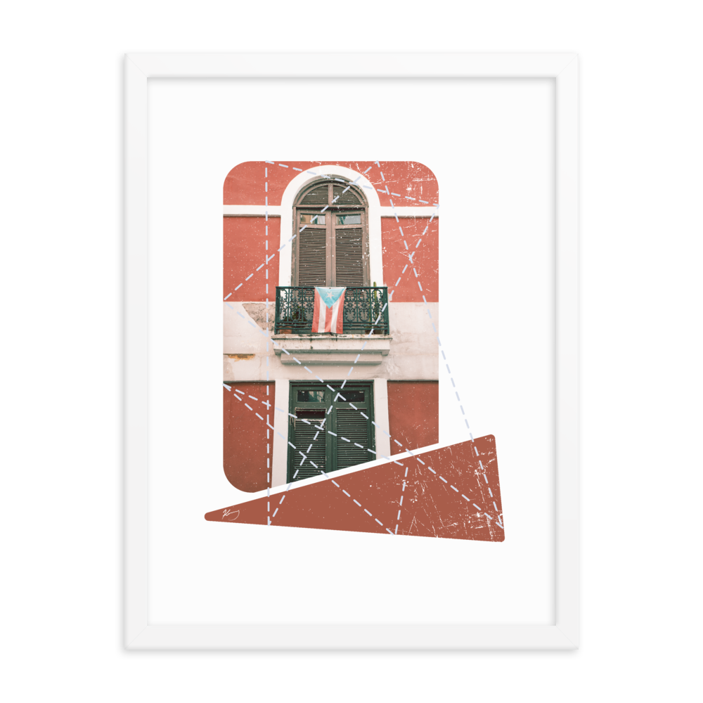 "LA MONOESTRELLADA"  - Framed poster