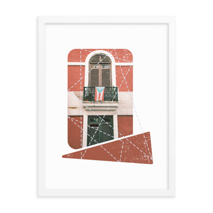 "LA MONOESTRELLADA"  - Framed poster