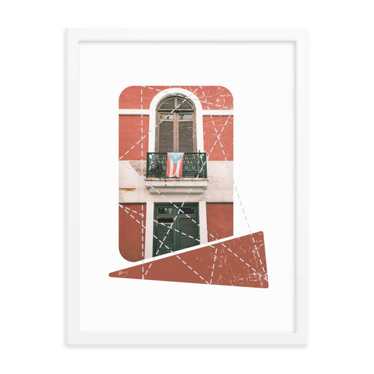 "LA MONOESTRELLADA"  - Framed poster