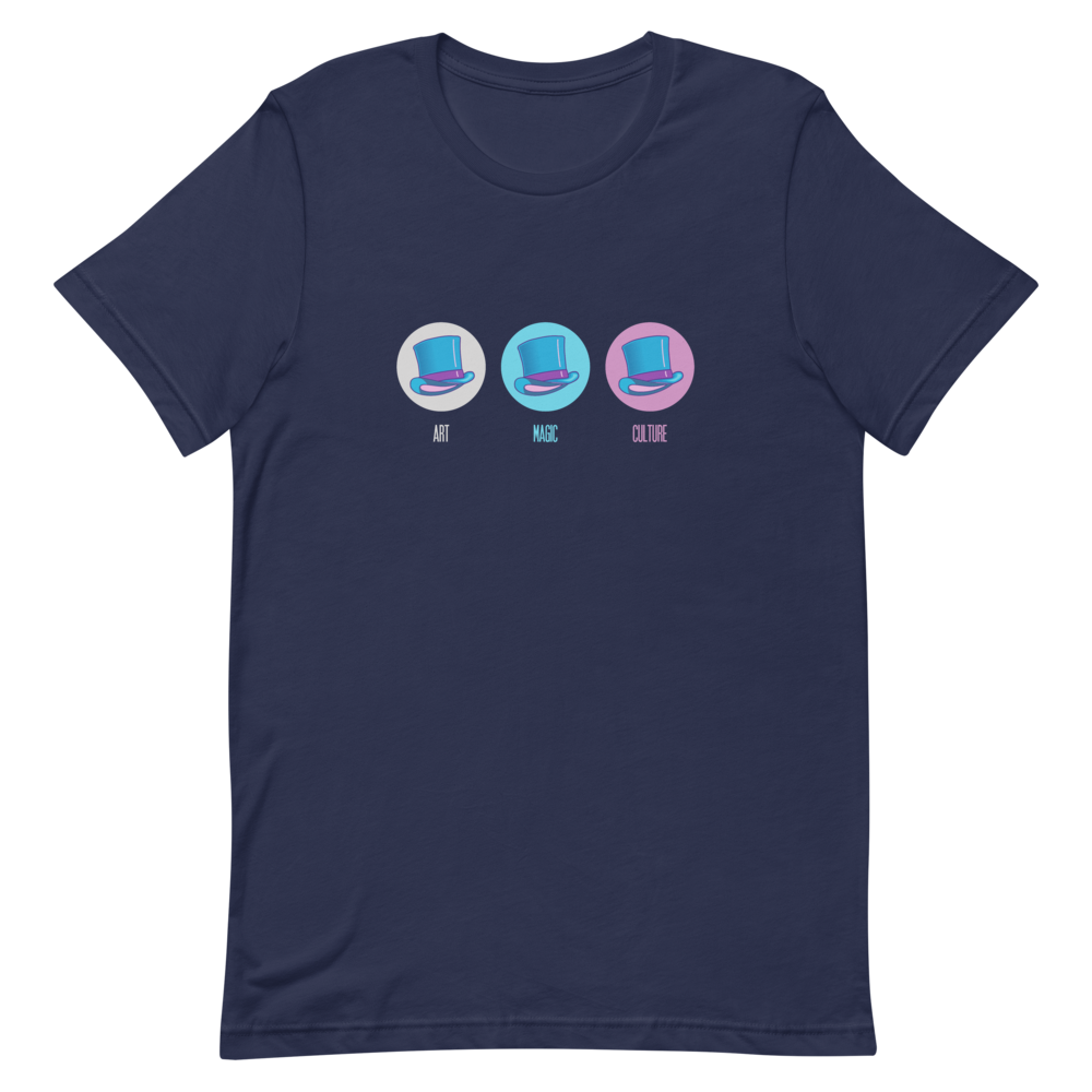 "THREE SELFS" - Short-Sleeve Unisex T-Shirt