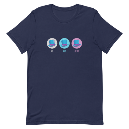 "THREE SELFS" - Short-Sleeve Unisex T-Shirt
