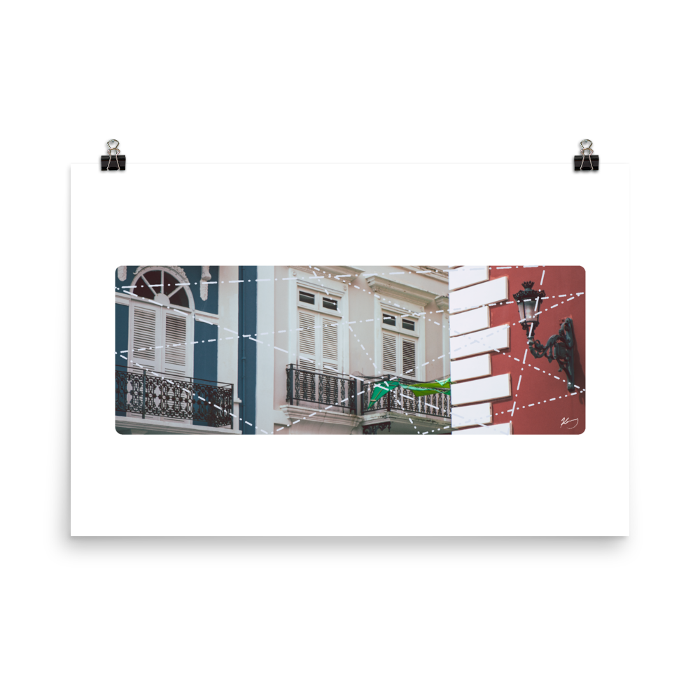 "CALLE DE LA FORTALEZA" - Poster