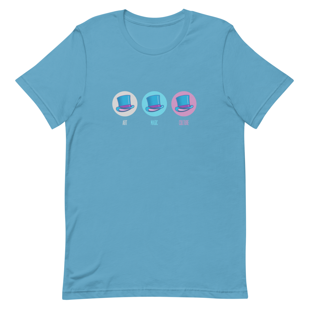 "THREE SELFS" - Short-Sleeve Unisex T-Shirt