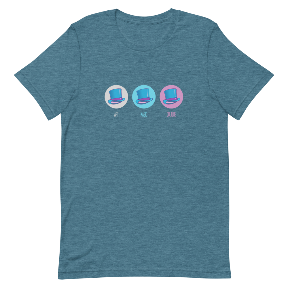 "THREE SELFS" - Short-Sleeve Unisex T-Shirt