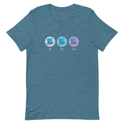"THREE SELFS" - Short-Sleeve Unisex T-Shirt