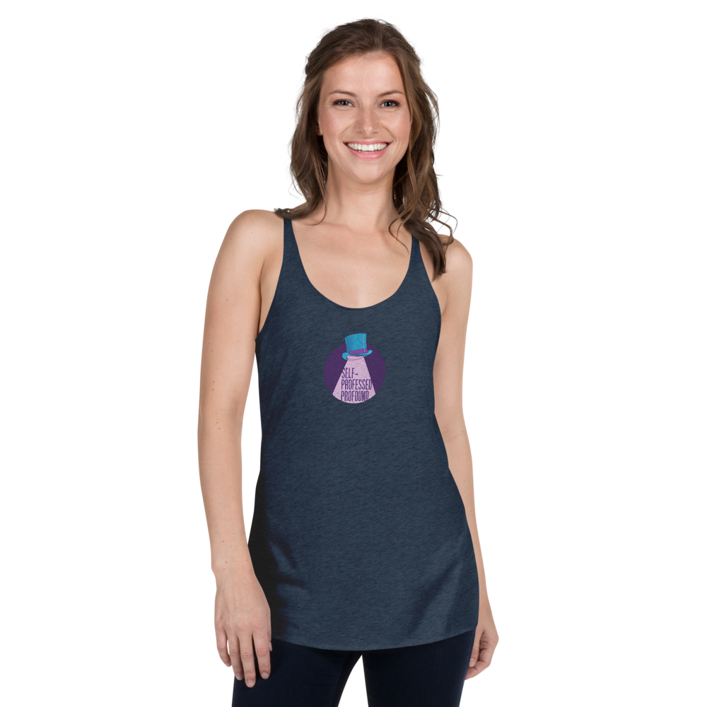 "PROFESSED LOGO" - Women's Racerback Tank