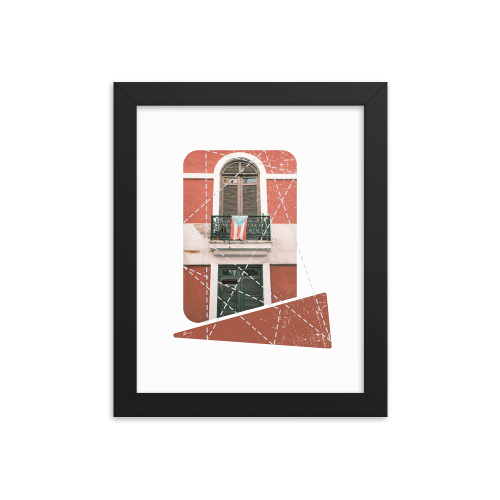 "LA MONOESTRELLADA"  - Framed poster