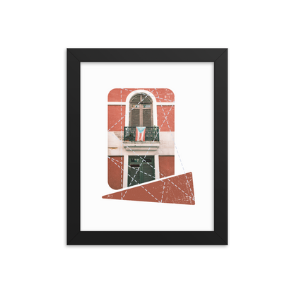 "LA MONOESTRELLADA"  - Framed poster