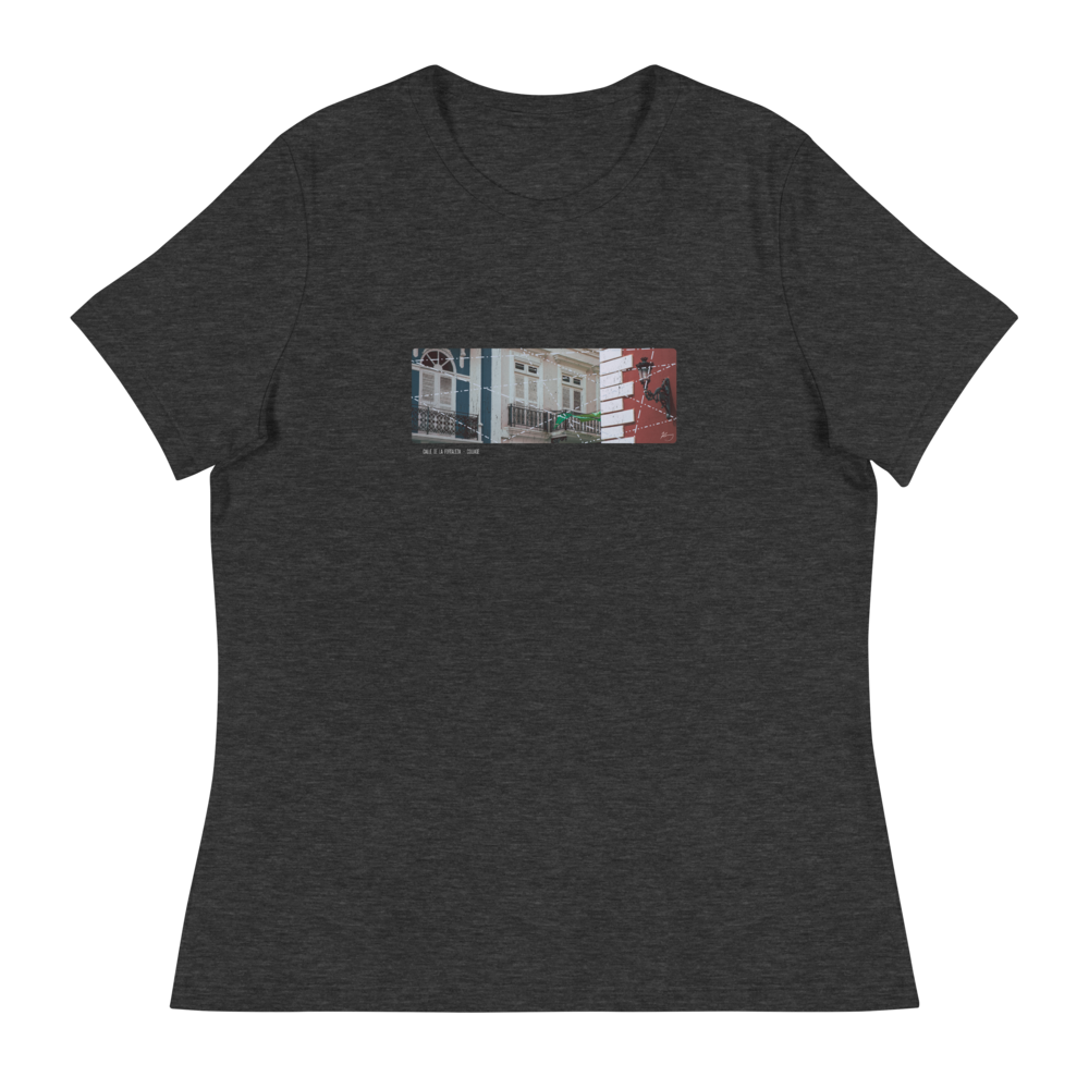 "CALLE DE LA FORTALEZA" - Women's Relaxed T-Shirt
