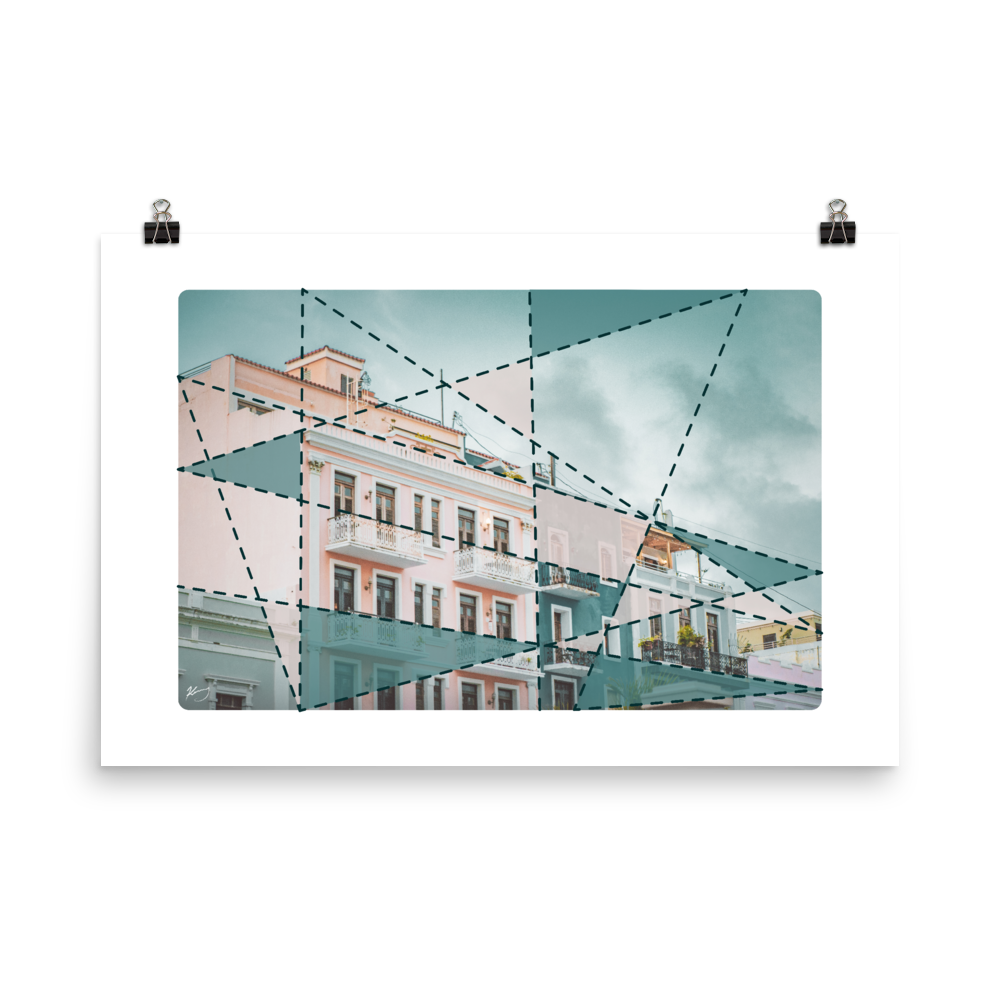 "CALLE DE LA LUNA" - Poster