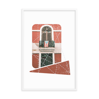 "LA MONOESTRELLADA"  - Framed poster