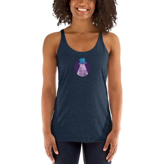 "PROFESSED LOGO" - Women's Racerback Tank